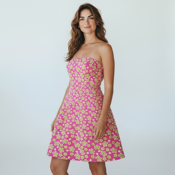 Lilly Pulitzer Dresses & Skirts - Lilly Pulitzer Neon Pink Dress Size 4